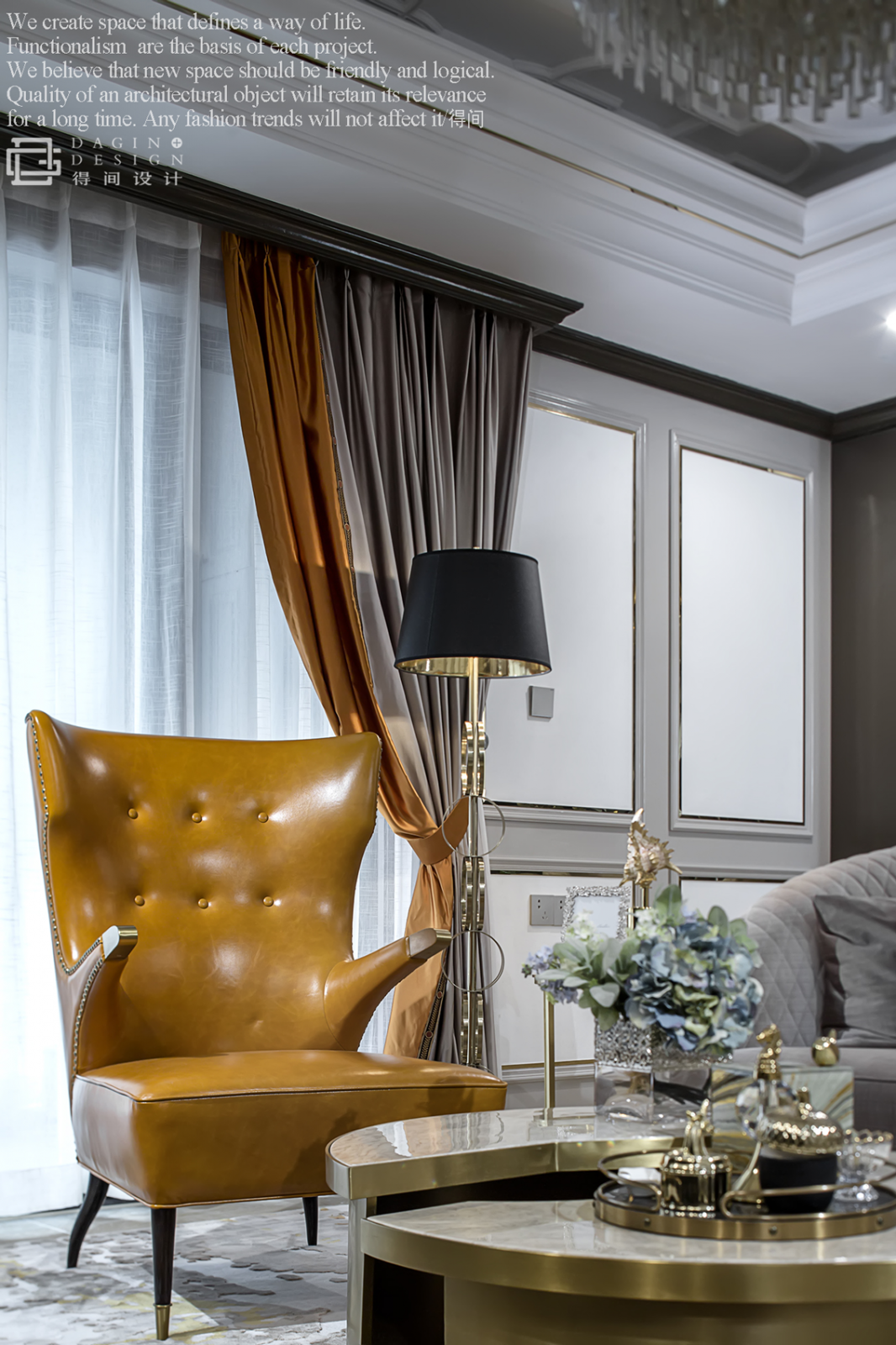 130㎡现代风格住宅  武汉得间设计-16