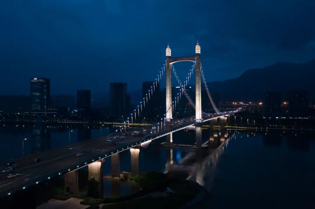 鼓山大桥与魁浦大桥夜景提升设计丨中国福州丨栋梁国际照明设计（北京）中心有限公司-19