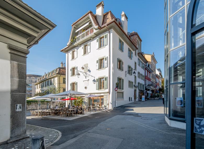 Restaurant de la Cléf 及住宅大楼丨瑞士丨architecum-0