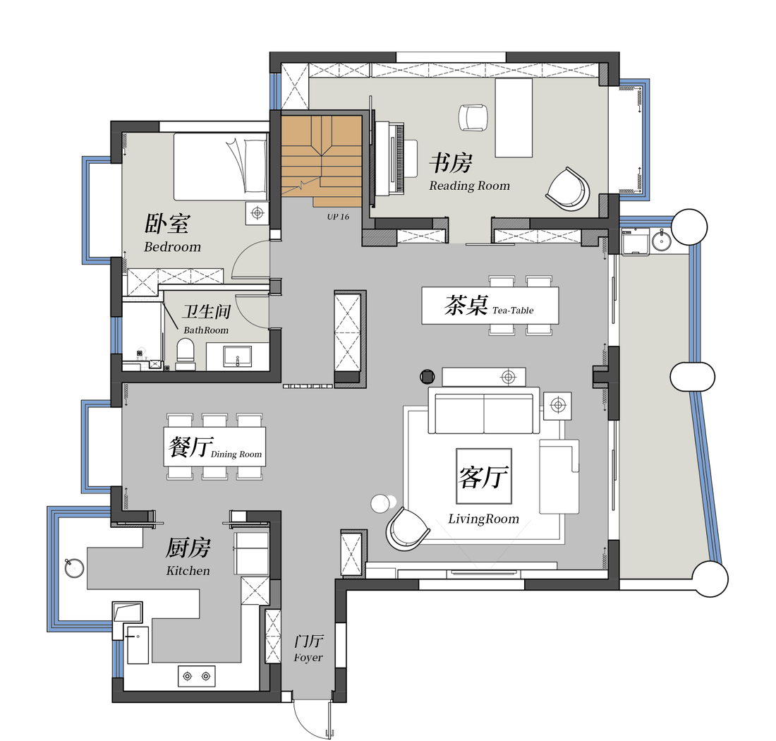 空间重塑，打造互动温馨家居-6