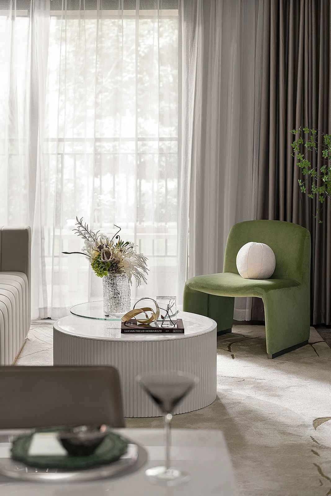 郑州探秘自然主题的住宅样板间丨中国郑州丨UMA 伍玛设计-12