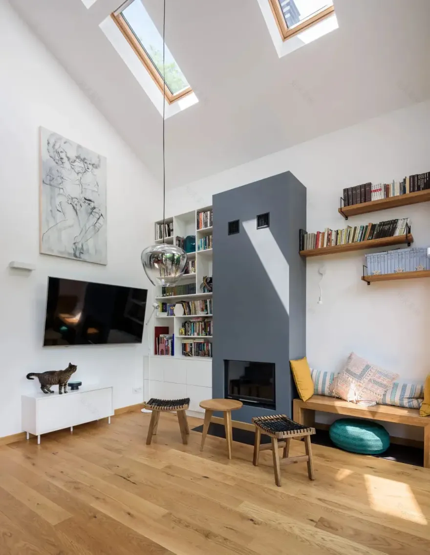 塞尔维亚 74m2 现代住宅 | 尽享多瑙河美景-5