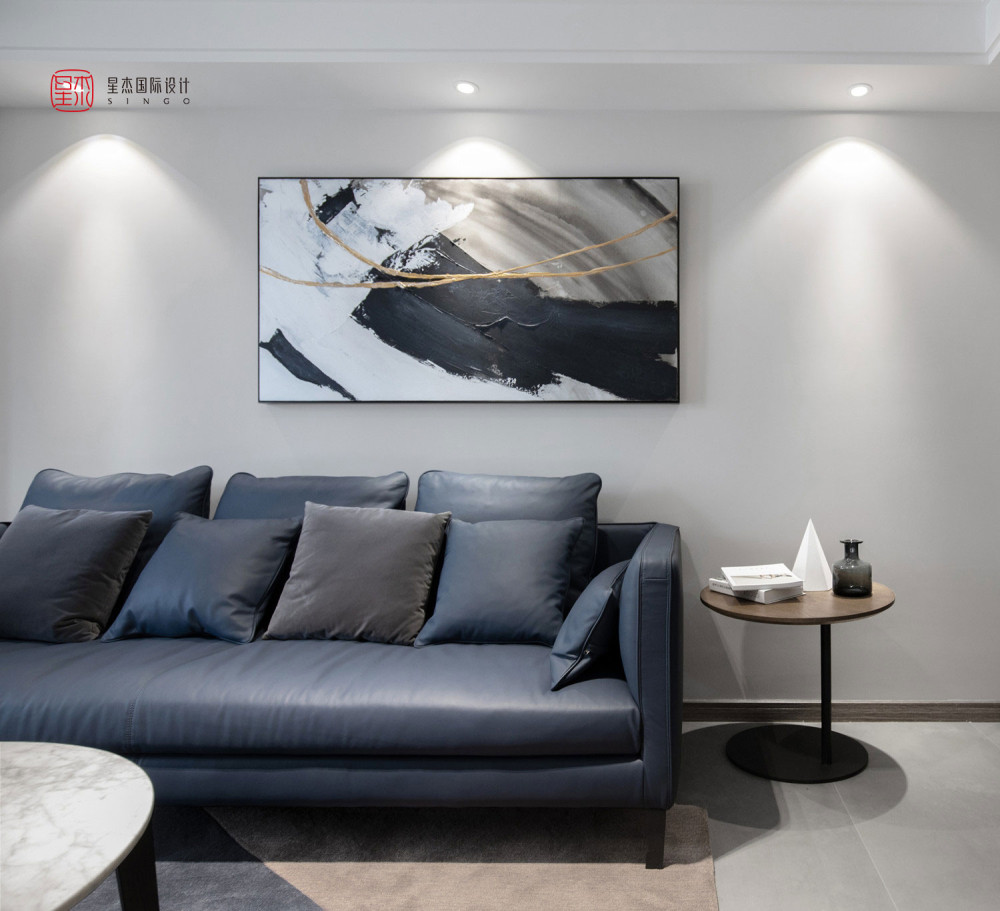 边界空间 · 现代简约的艺术之家-20