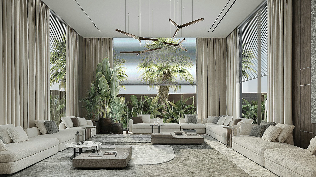 简约风别墅设计 简洁有质感！-8