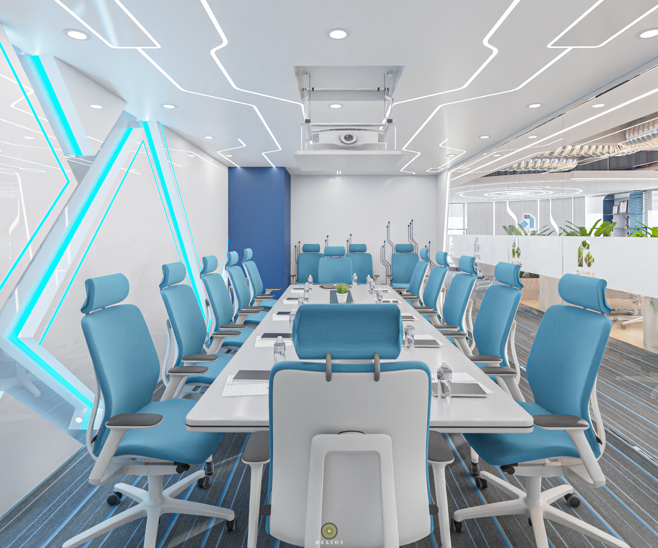 OFFICE - VĂN PHÒNG CÔNG TY GAME - TÒA NHÀ MHDI-6