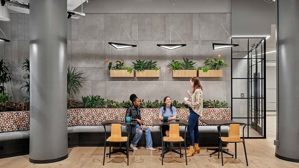 Xandr 总部 | 21 世纪创新工作坊,纽约最大动力雕塑,室内绿洲-2