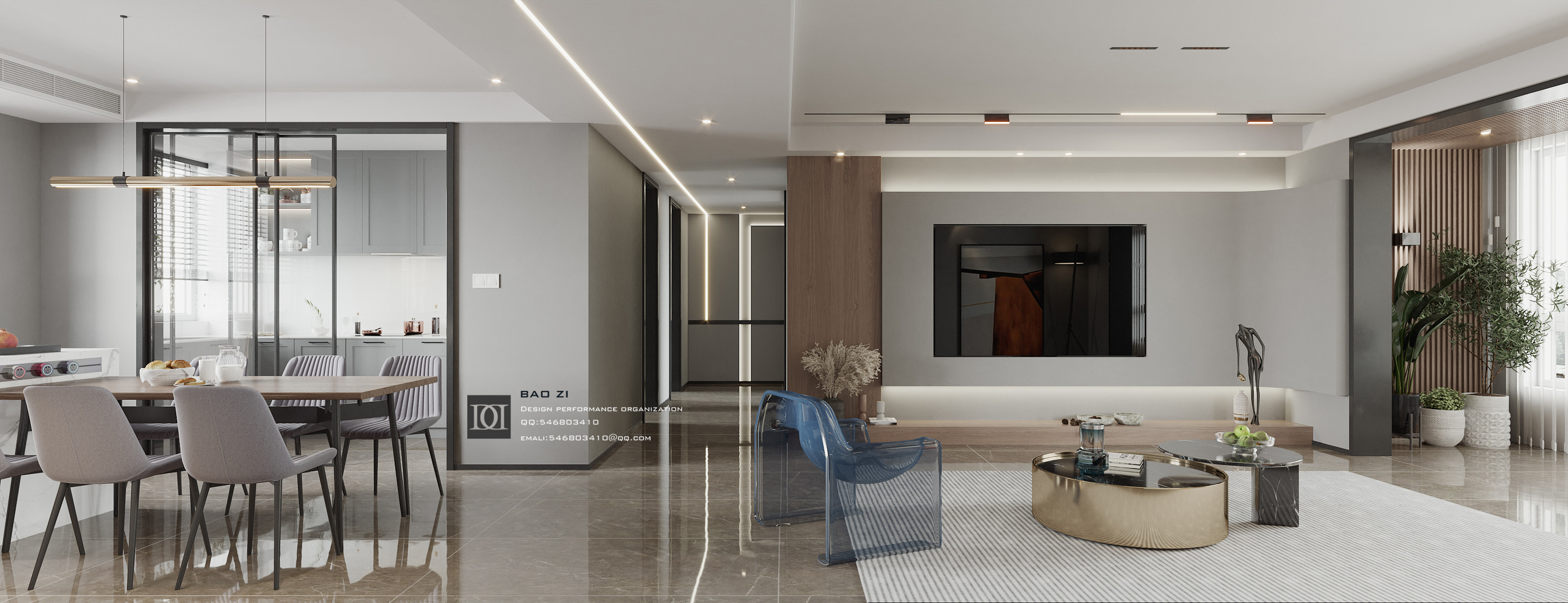 现代简约平层设计-10