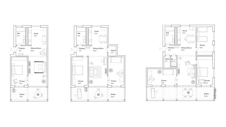 Erlinsbacherstrasse 可持续混合用途建筑丨瑞士丨Duplex Architekten-9