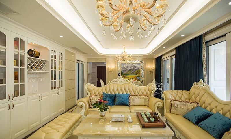 125m²欧式风格公寓,尽显精致生活-1