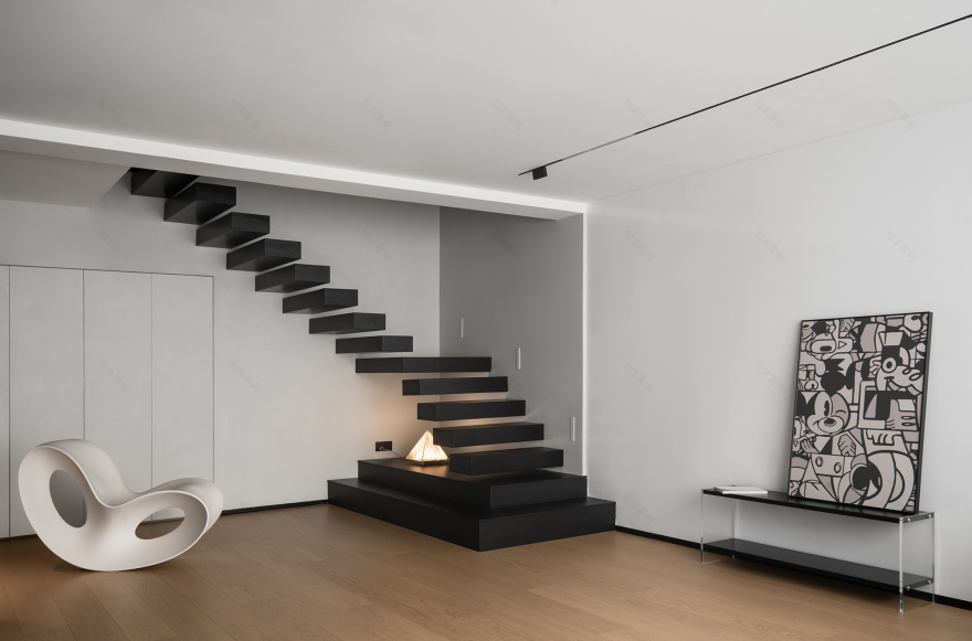 黑色琴键 · 四川成都 134㎡跃层私宅设计丨中国成都丨季意空间设计-27