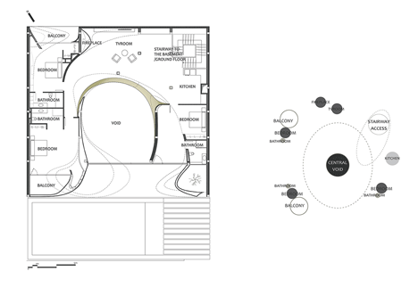 Next Office covers house near Tehran in a curved concrete facade-38