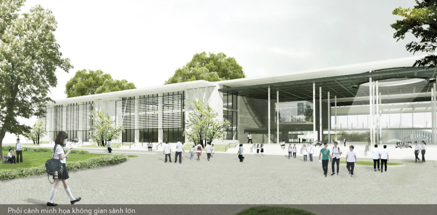 绿色校园设计典范 | 越南 Vinh Phuc 市高级中学-24