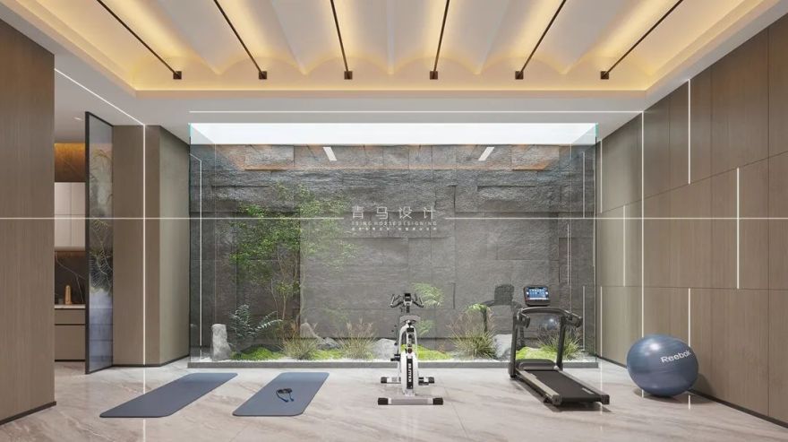 《雁鸣墅语》现代轻奢联排别墅丨青马别墅设计-67