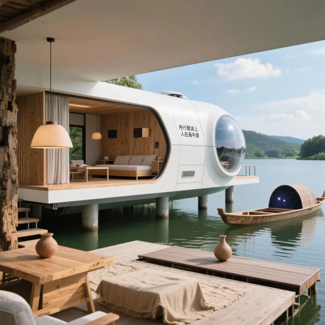 山水民宿：以设计重构疗愈生态，用空间语言诠释东方美学-11