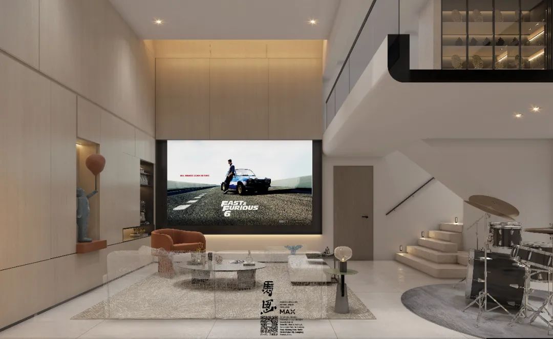 马思设计 | 现代风别墅,艺术与生活的完美融合-12