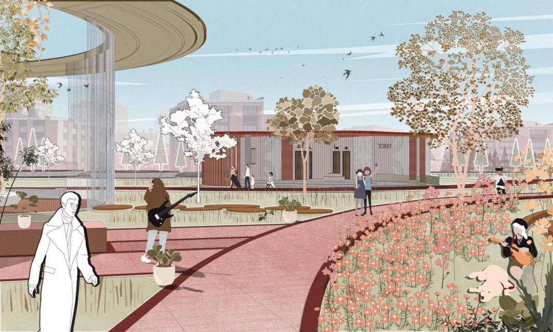 大四优秀毕设一举拿下“未来设计师大赛全国一等奖+江苏省一等奖+好创意江苏省三等奖”！非遗视域下的“板鹞风筝”主题环境空间设计！-181