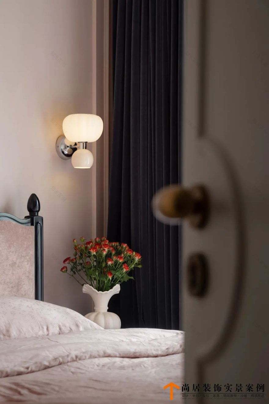 观泓雅苑法式中古风格装修案例丨尚居装饰-23