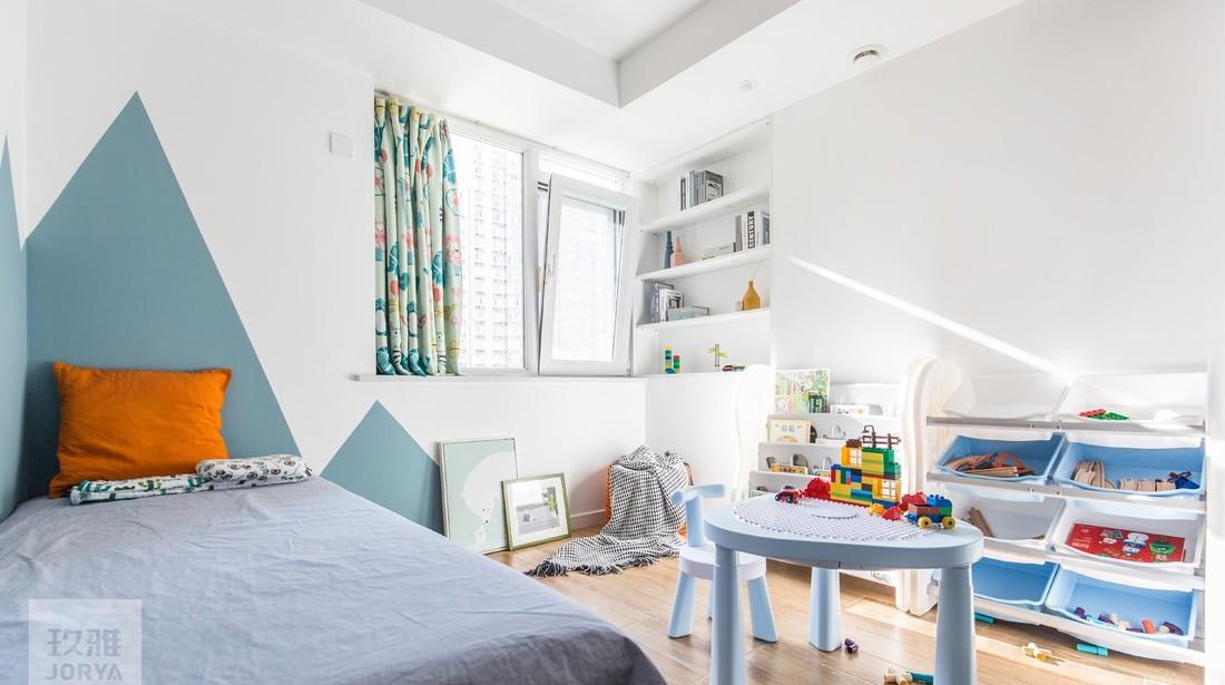 玖雅甘棠设计 | 一居变两居,儿童房与厨房设计是亮点-64