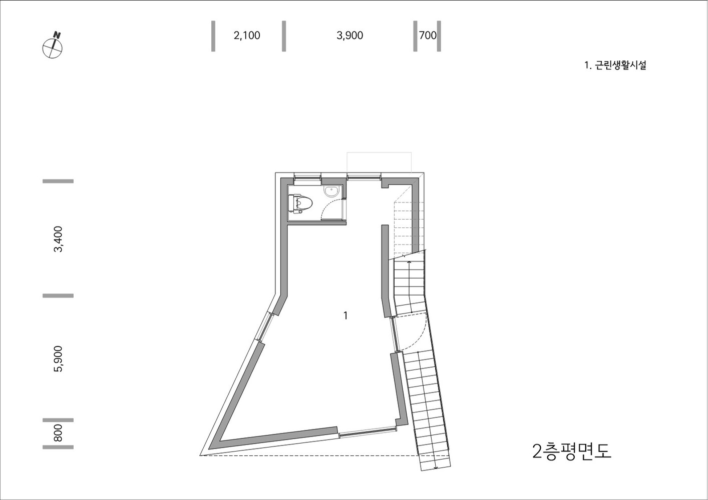 首尔红洞商业大厦丨韩国首尔丨OHOO Architects-35