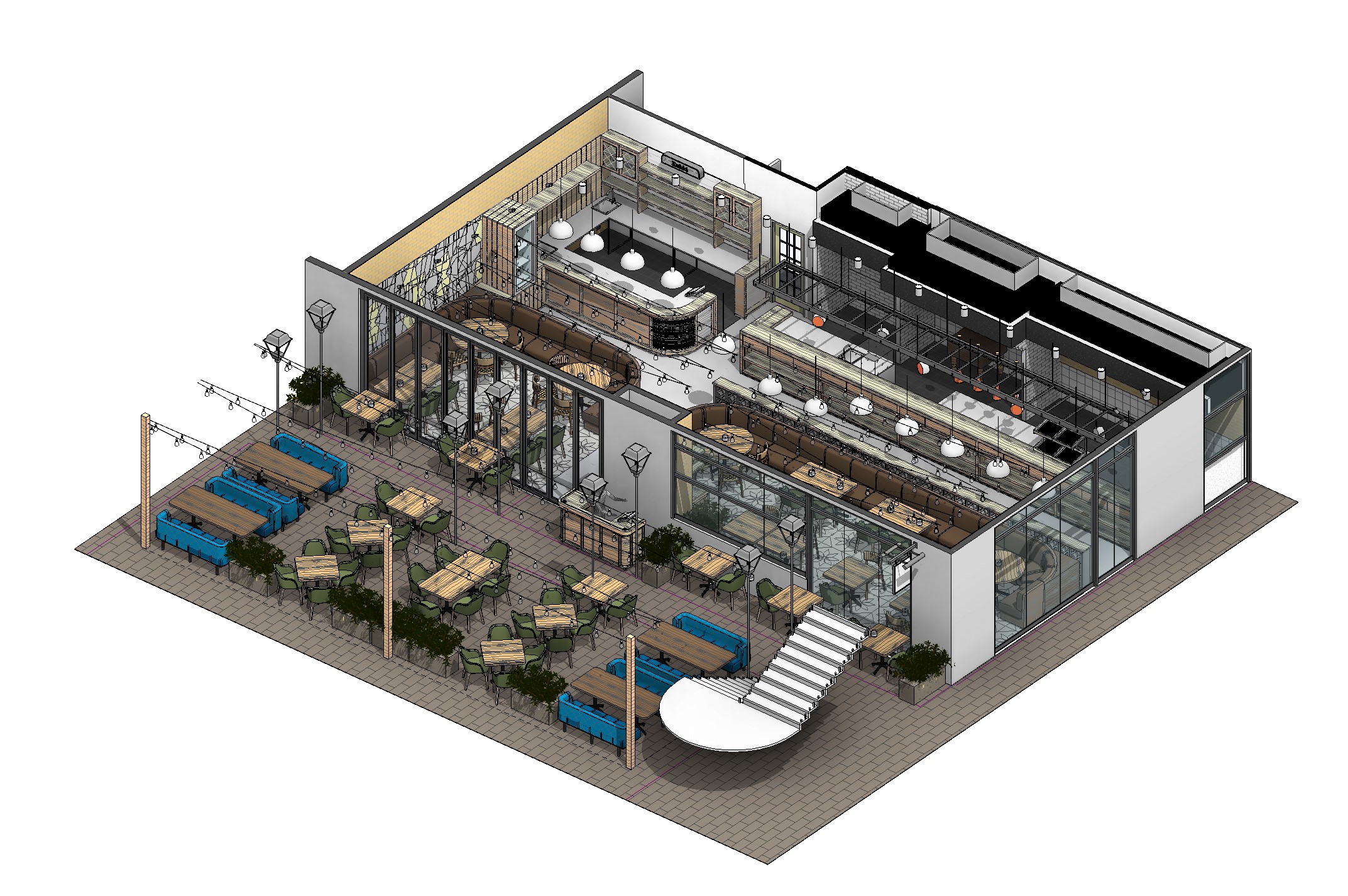 Alma's Mezze & Charcoal 餐厅设计丨澳大利亚新南威尔士丨澳大利亚 Design Partnership-22