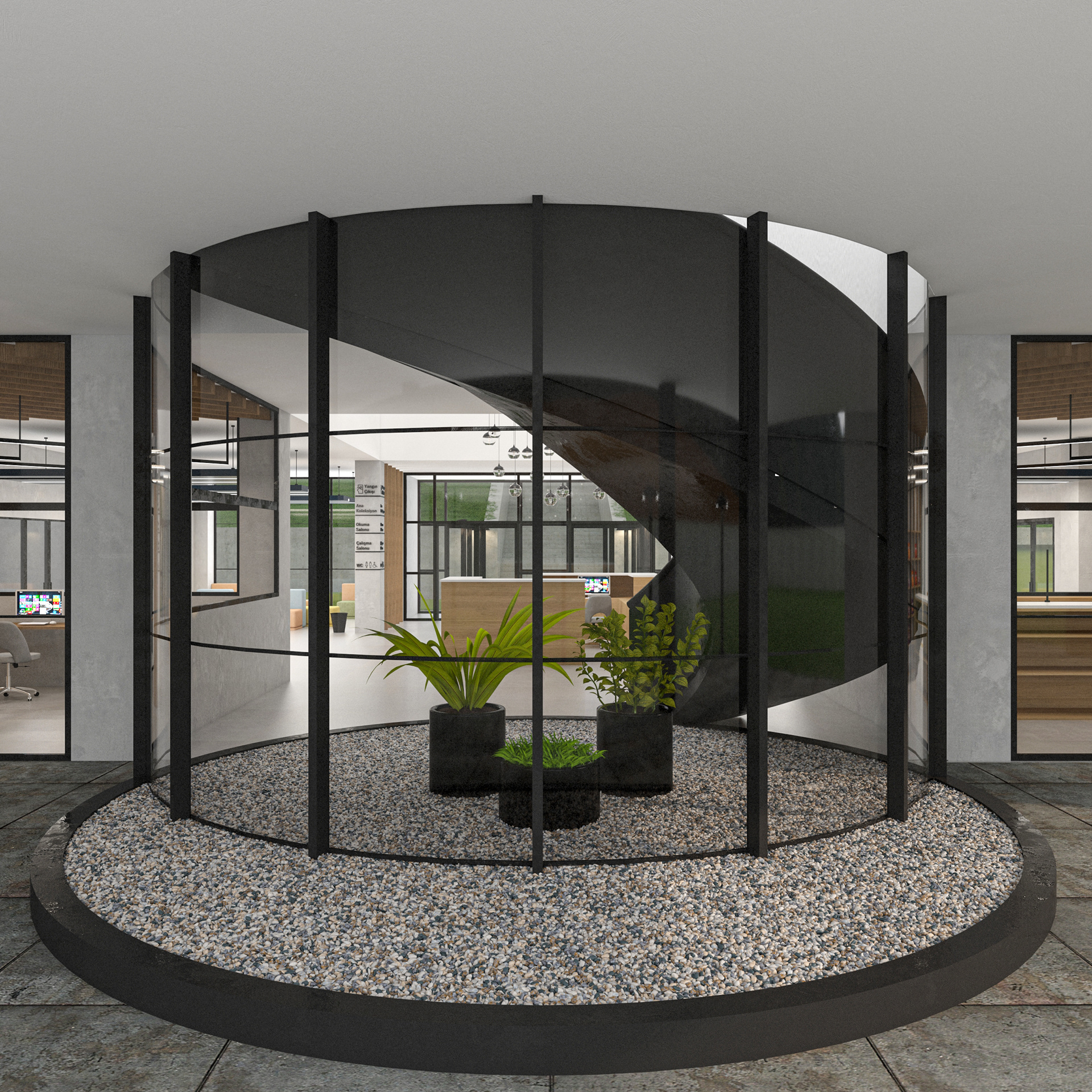 Kocaeli 大学图书馆设计丨Begum Seckin-20