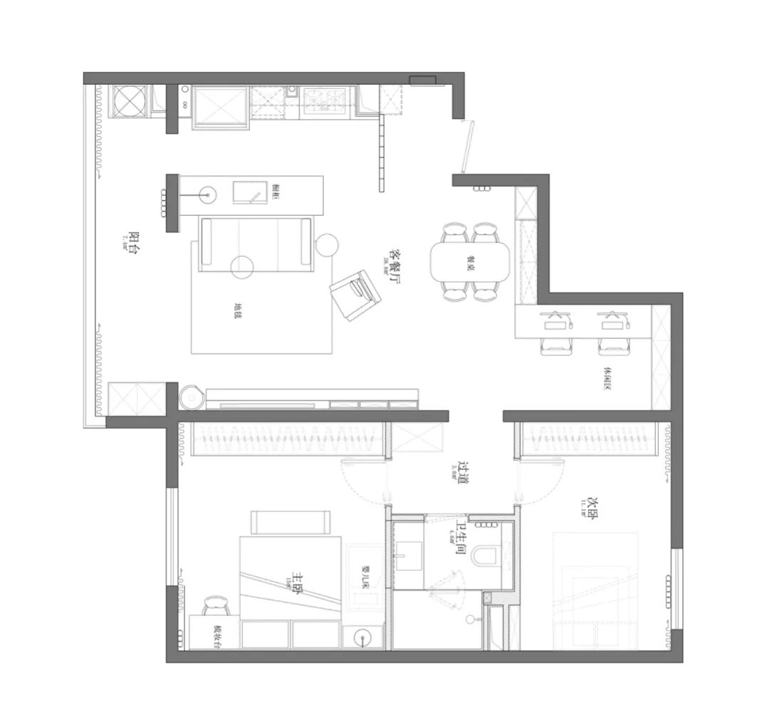 暗黑电竞房 · 北京丰台新婚夫妻酷炫空间丨中国北京-18
