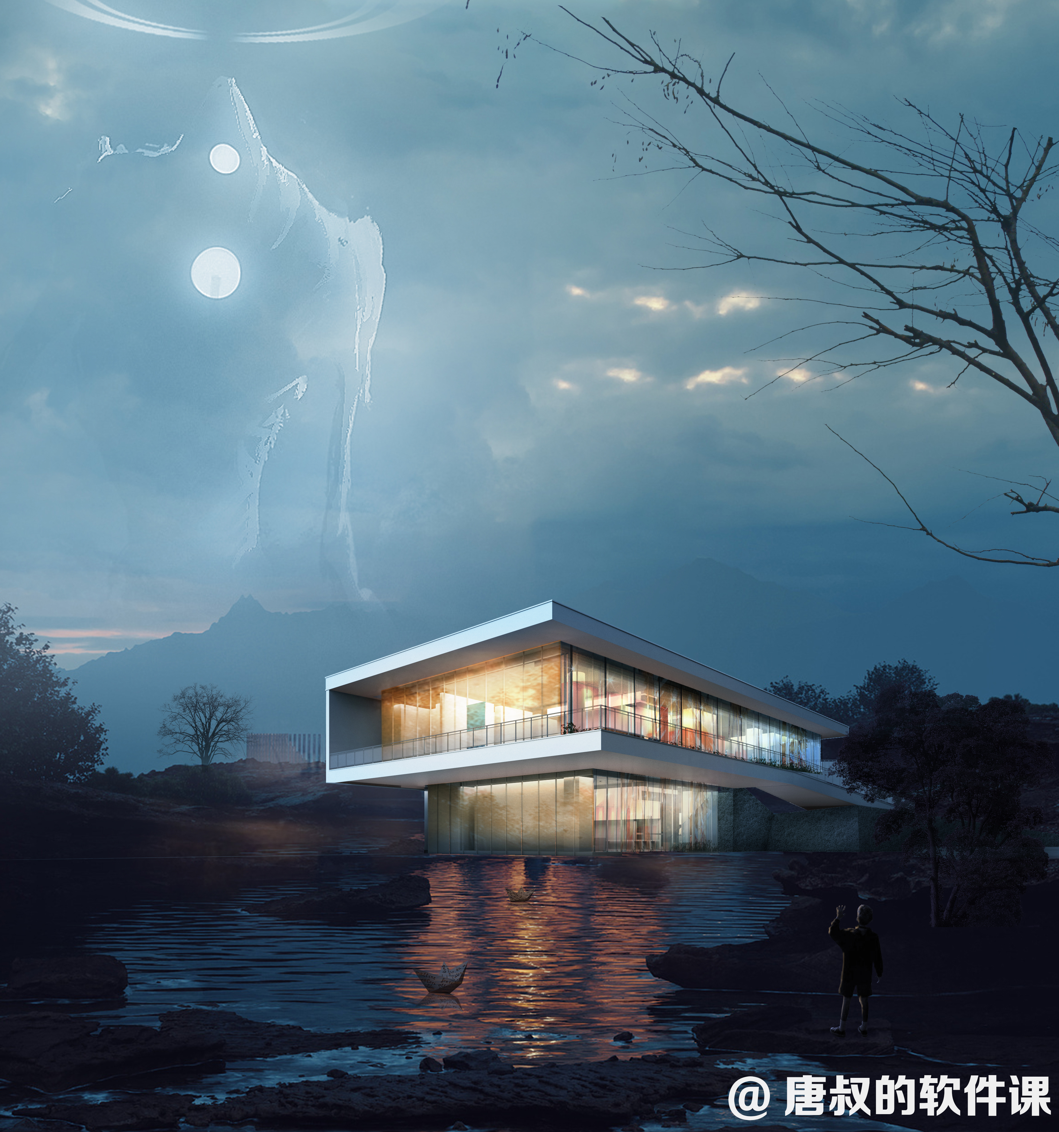 City Center—写实渲染效果图-7