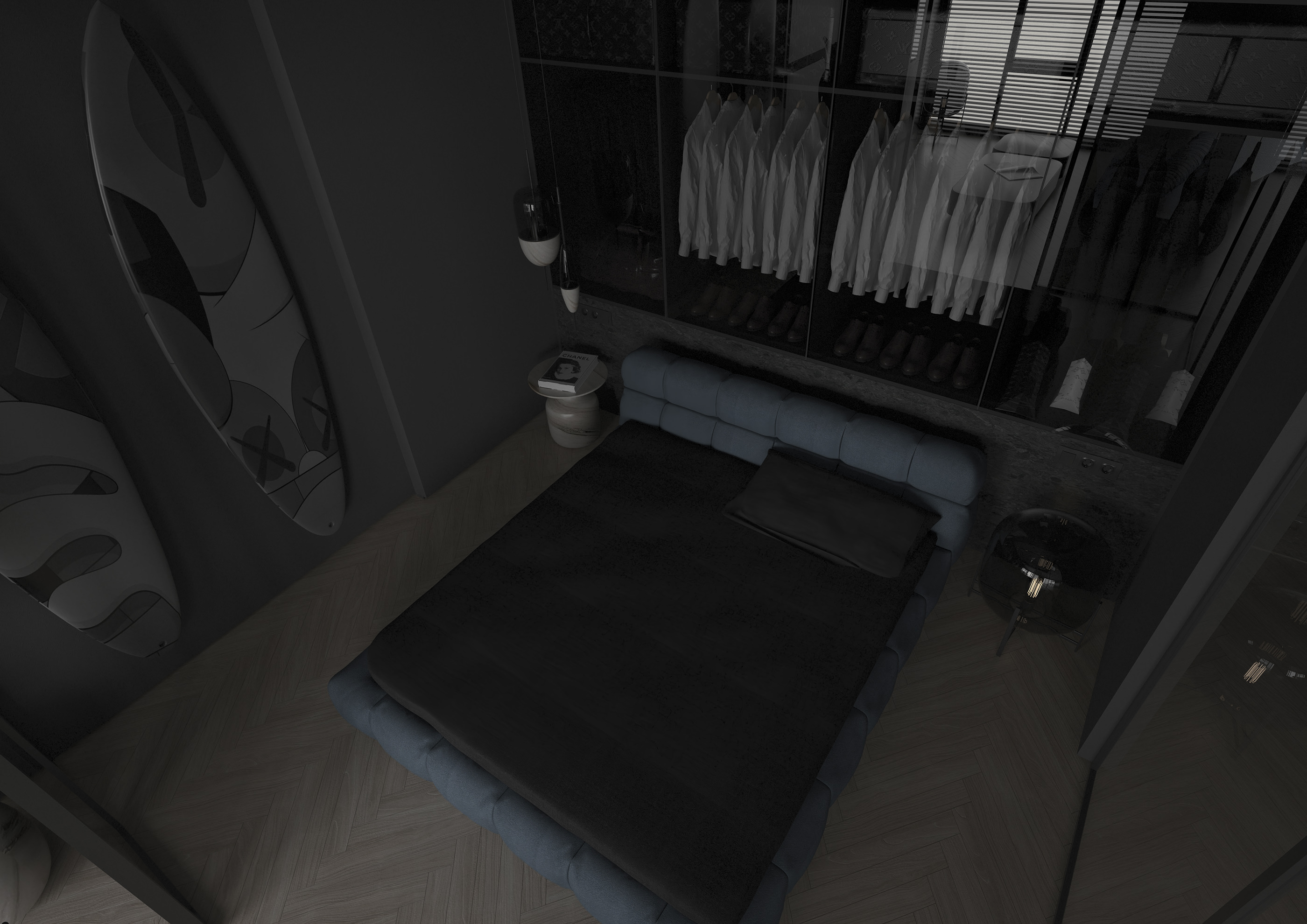 49平 高级灰 小公寓设计！-12