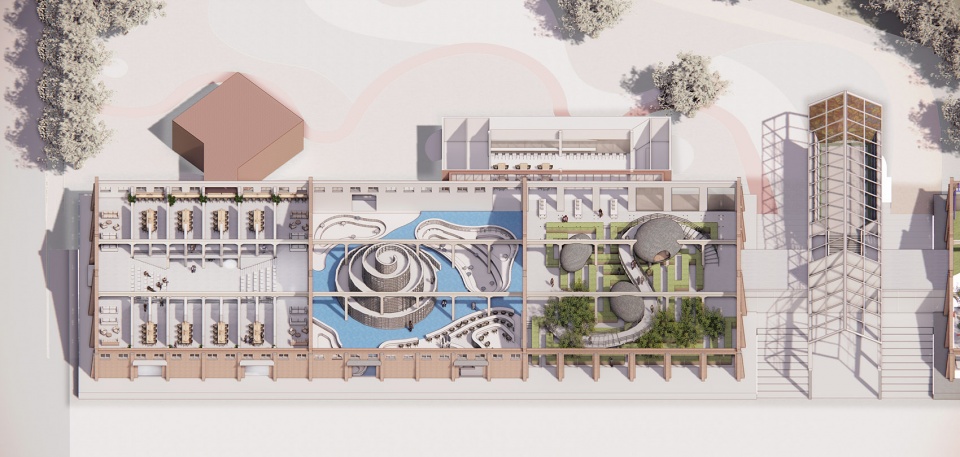 时代文仓 | 旧仓库变身社区文化中心的设计亮点-47