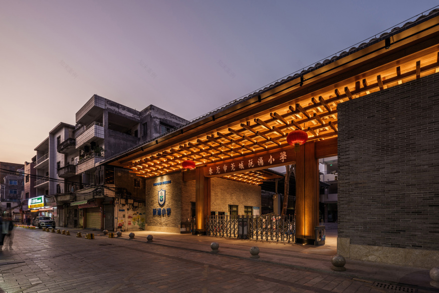 东莞千年古城里的百年小学丨中国东莞丨见筑社-33