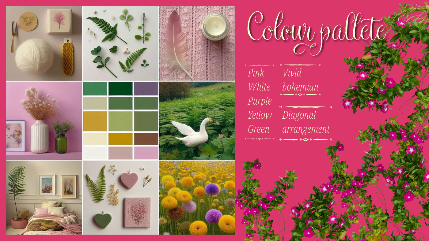 Flower arrangement - Vivid bohemian-2