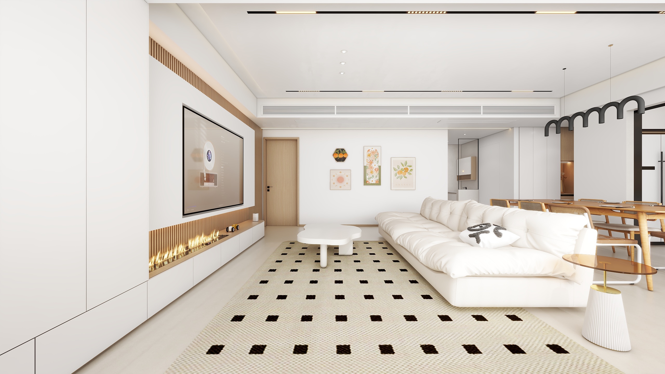 四川岳池雍合湾（123平方现代原木两居室）-12