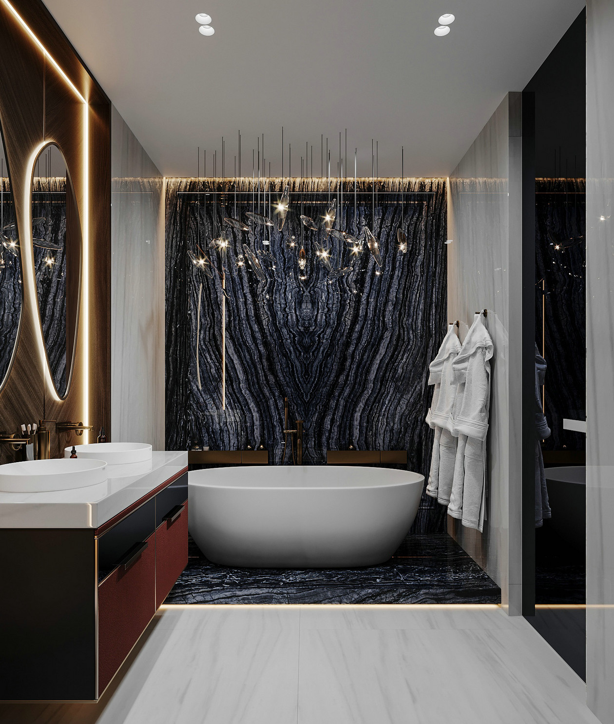 123㎡大平米住宅设计-18