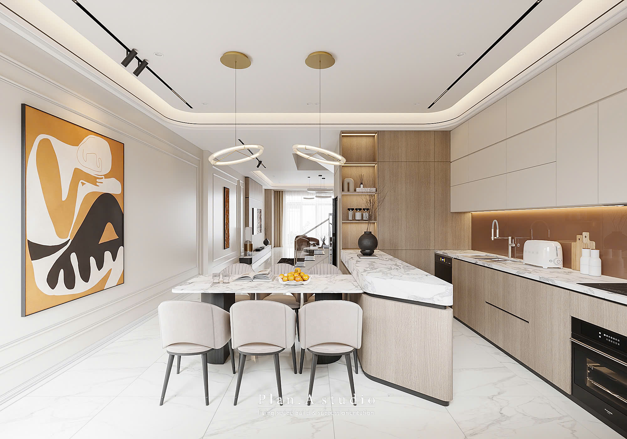 现代别墅丨Plan. A studio-7