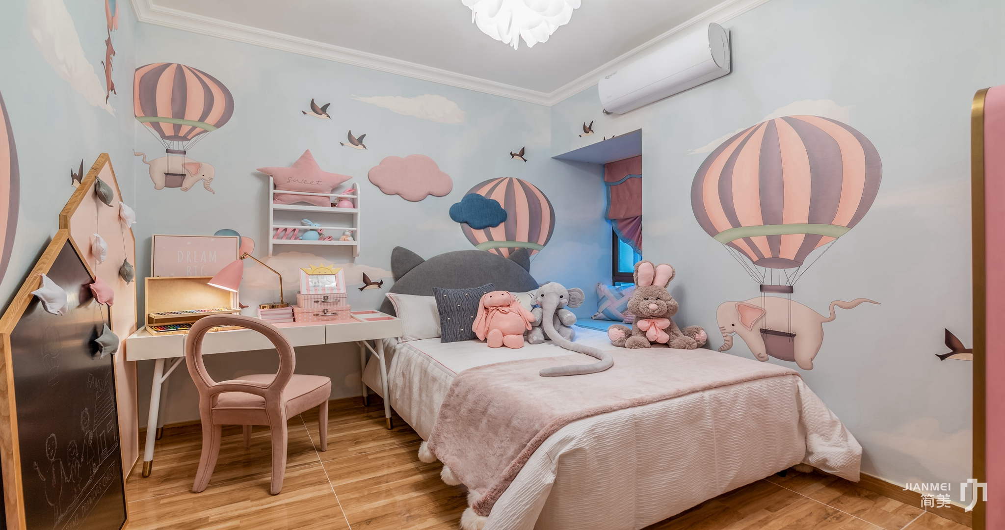 碧桂园润扬溪谷样板房88㎡ | 深圳市简美软装-7