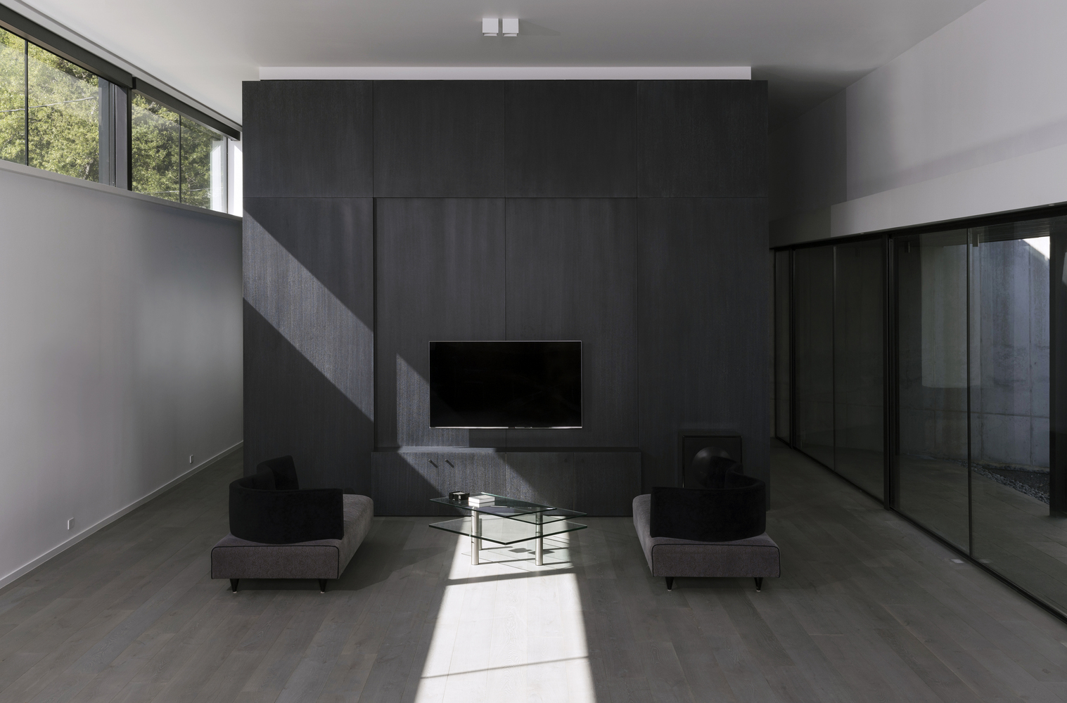 双庭院别墅 | 简约私密的现代设计-12