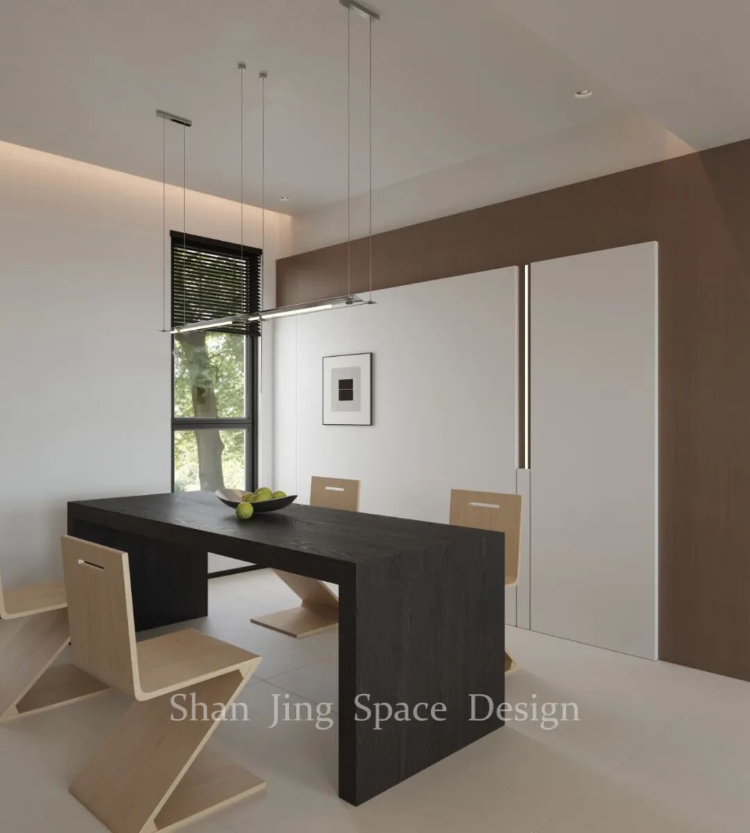 山境空间新案 |意式极简：一个关于光、空间与质感的家-41