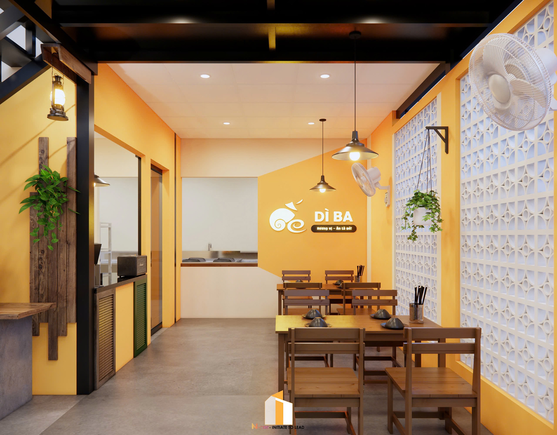 Quán Ốc Dì Ba（可能对应中文“第三螺店” ）丨越南胡志明市丨SN_Design（位于N  One）-15