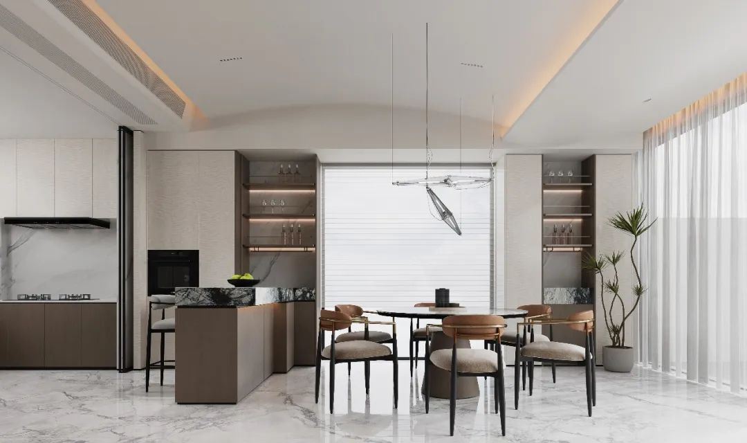 湖州·大华锦澜府现代风排屋设计丨中国湖州丨龙庭设计-21