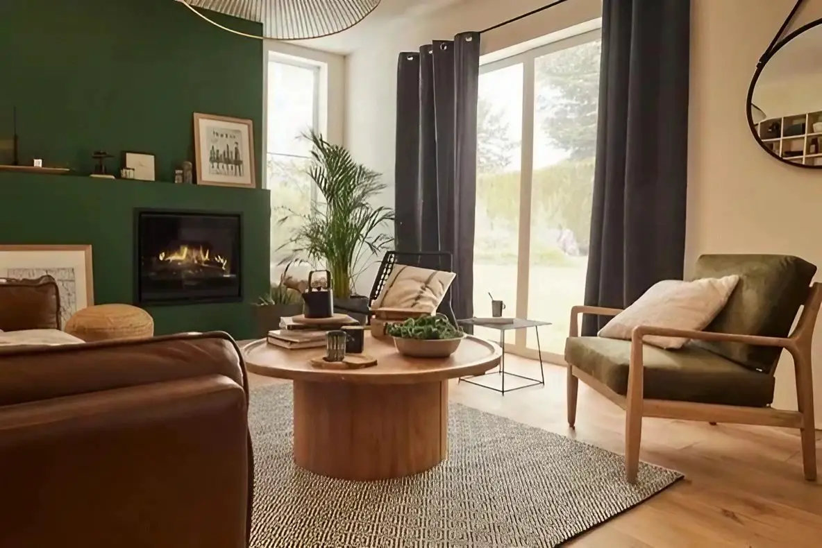 现代舒适客厅的定制书架设计-11