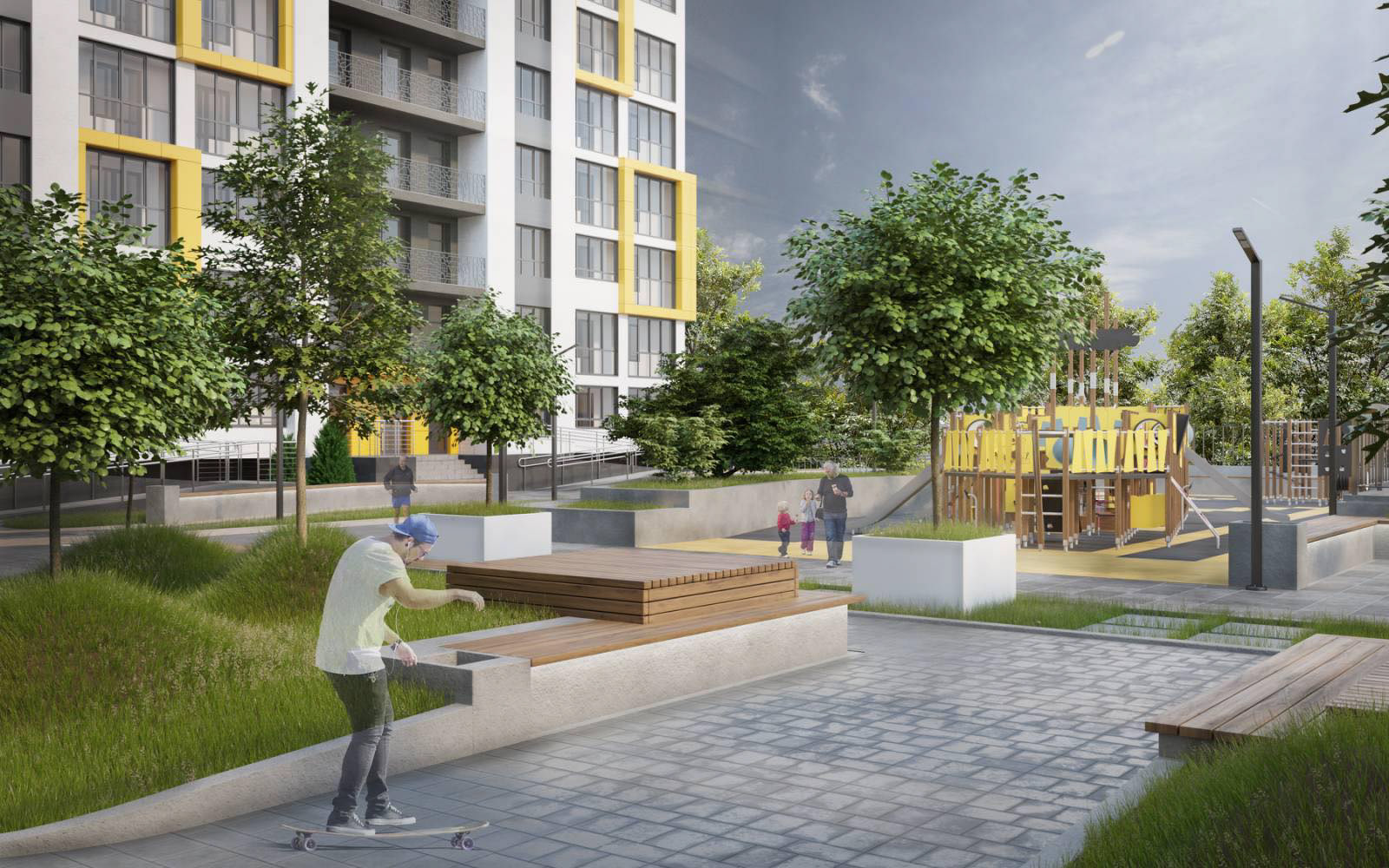 某住宅综合体景观美化项目-8