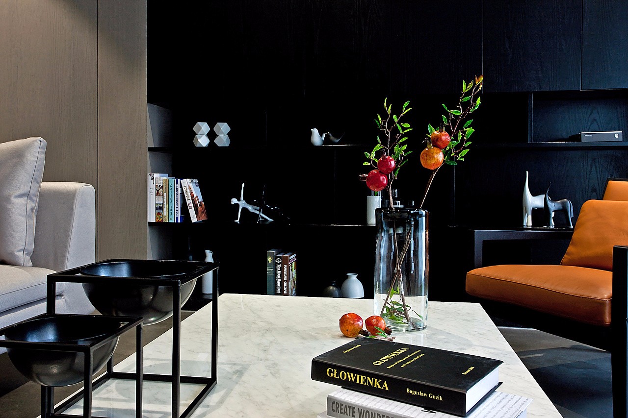 了不起的高级黑——160m²东方福邸  罗晓设计-2