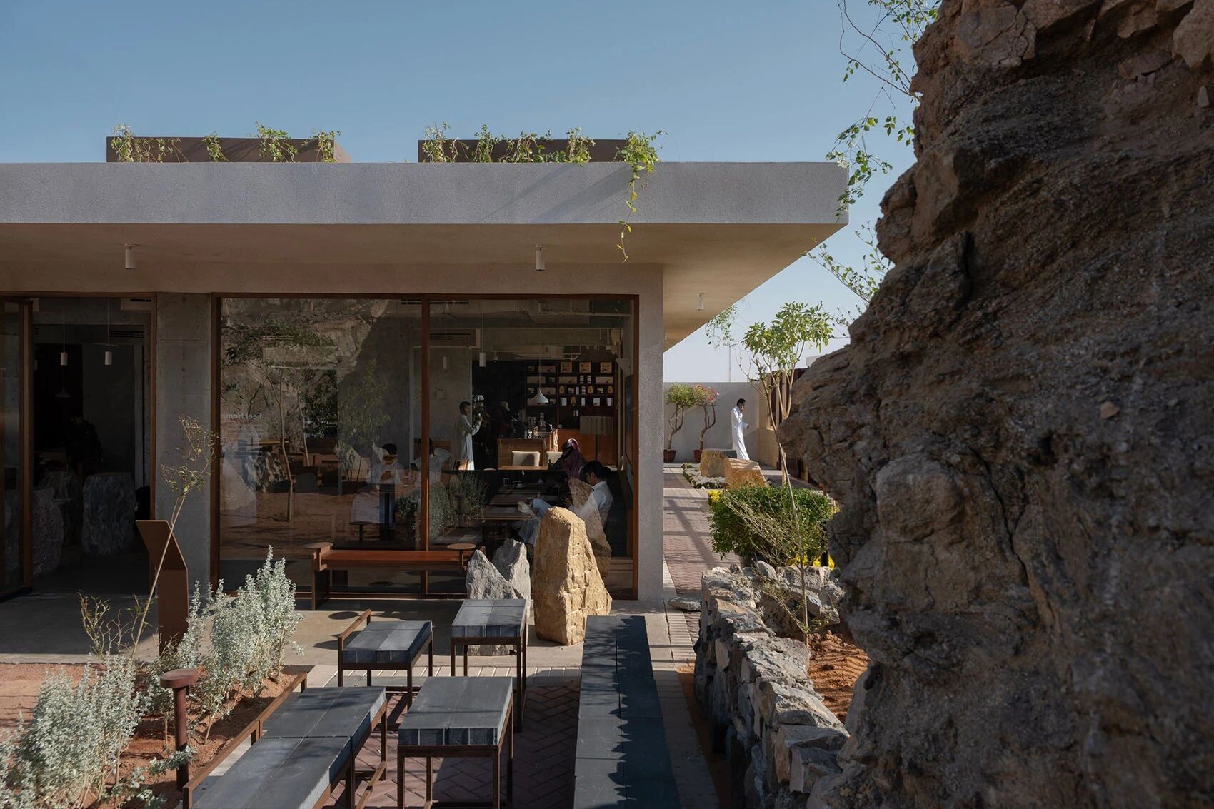 哈伊尔Peacock咖啡馆丨沙特阿拉伯丨movs studio-15