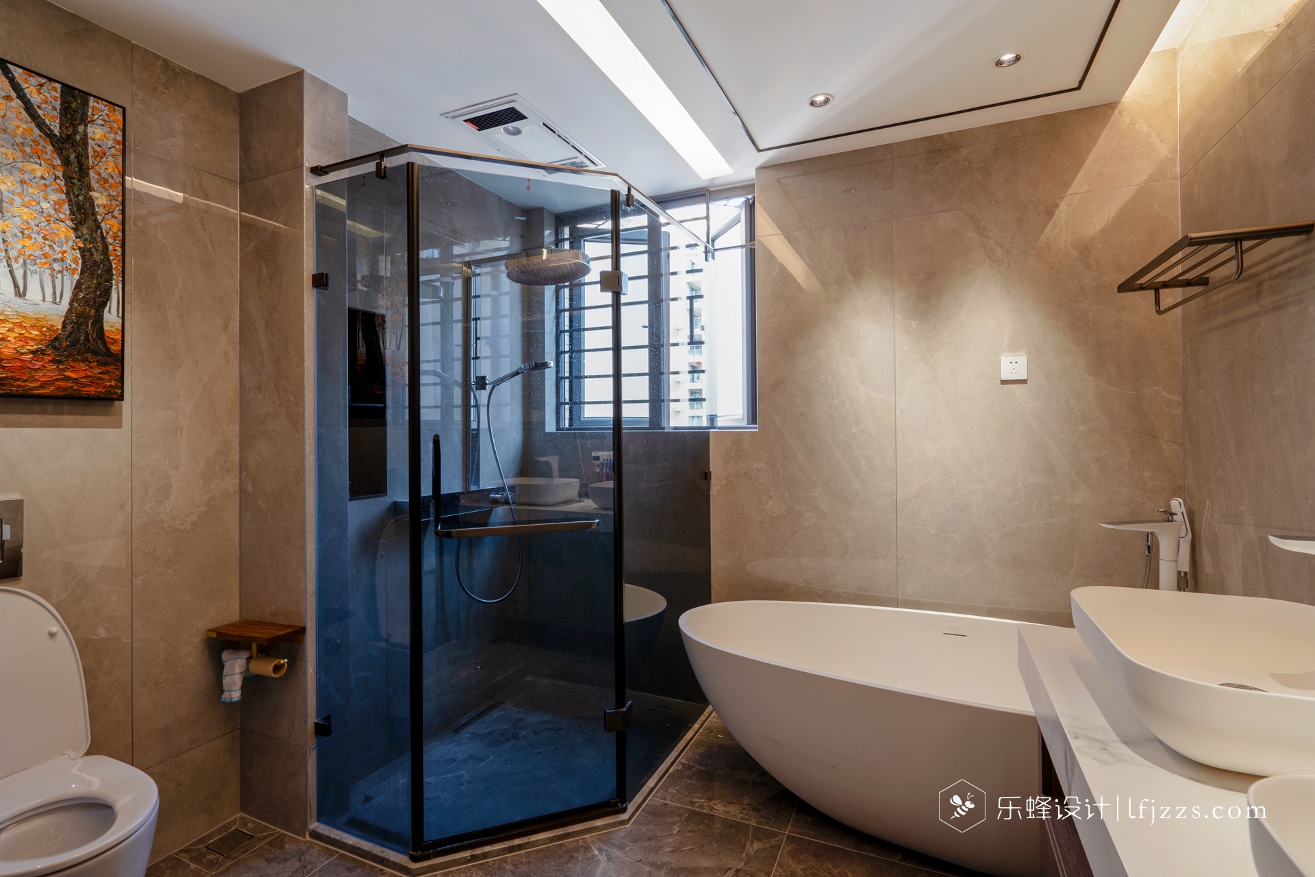 200平现代轻奢，这才是浪漫与温馨的居家方式！-13