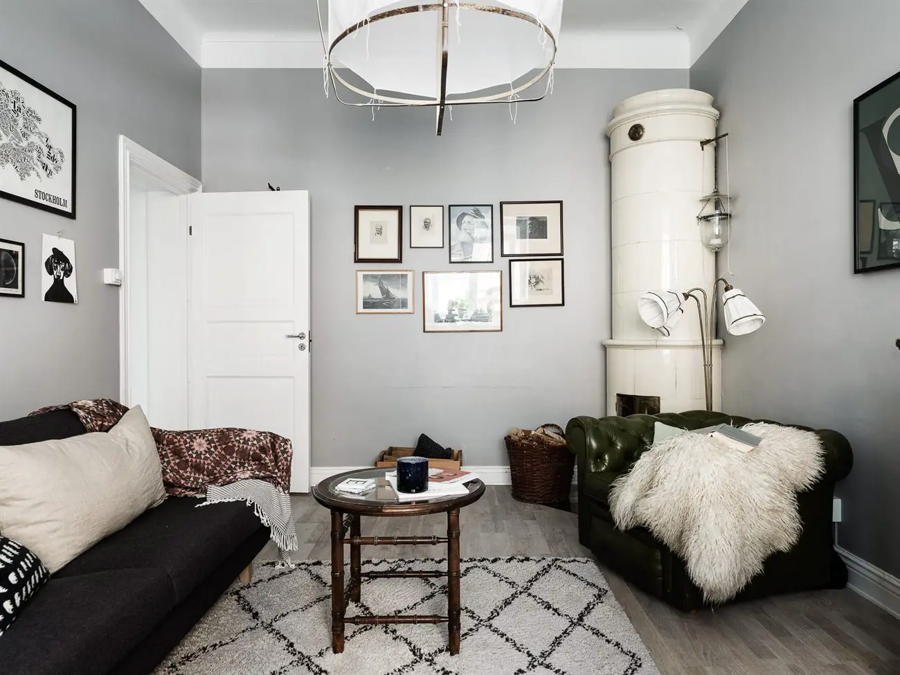 1915 年经典建筑中的复古温馨一居-6