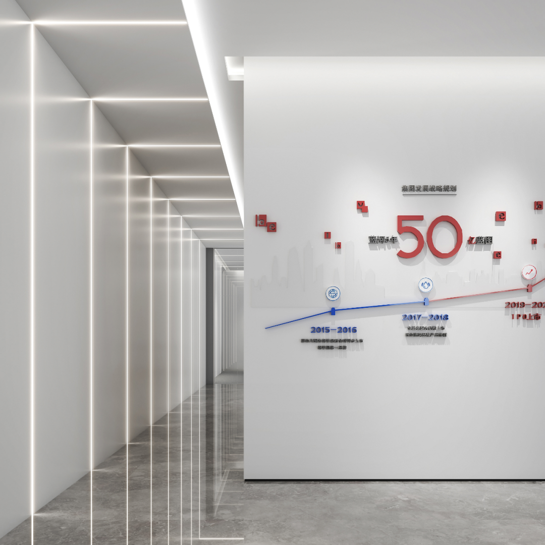 蓝河绵羊乳业集团办公室——现代极简之美-70