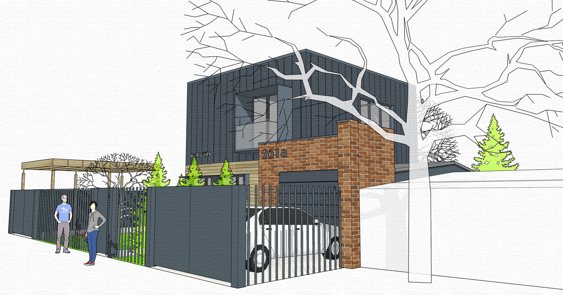 Portfolio. Interiors. Architecture of buildings.-248