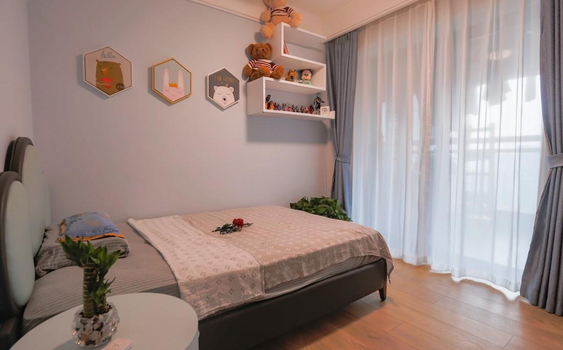 轻奢三居，心花上的舒适生活-35