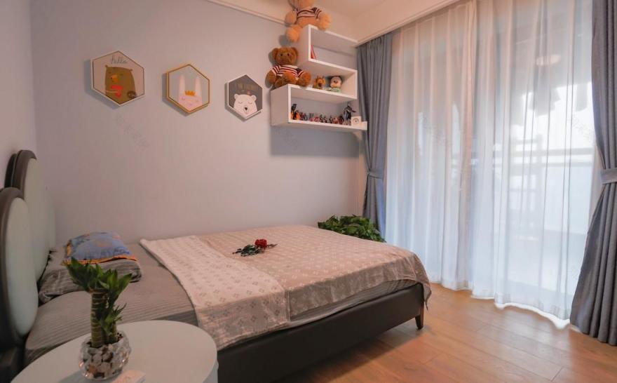 轻奢三居,心花上的舒适生活-35