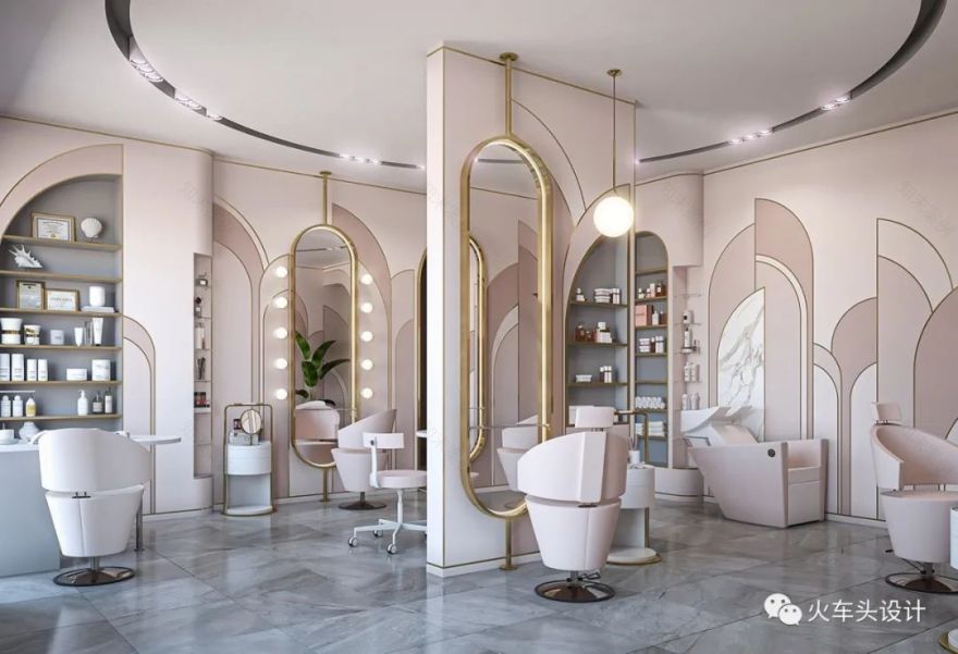 2021 最新休闲美容美发美甲店设计大赏-3